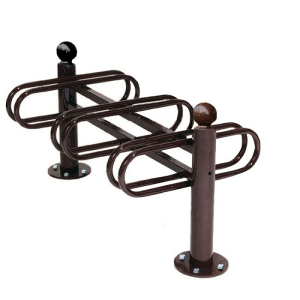 Stein HGS HGS fietsenstandaard -Kom-, 6 stuks/1064mm, RAL 3020 verkeersrood, 22592-02