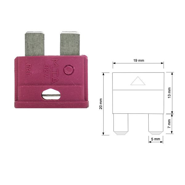 Offgridtec 10A autosteekzekering spanning 6-32V, 8-01-001390