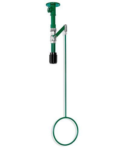 B-SAFETY lichaamsdouche, groen, plafondmontage, BR 085085, DVGW, 305257