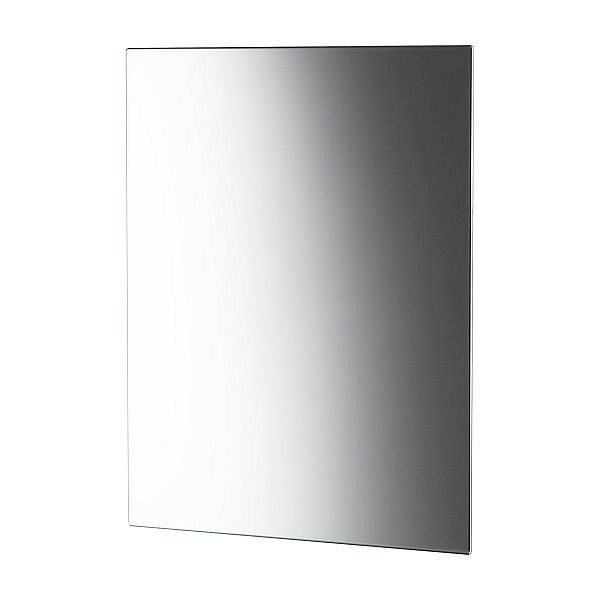 Air Wolf wandspiegel, Kappa serie, H x B x D: 489 x 389 x 9 mm, gepolijst roestvrij staal, 60-881