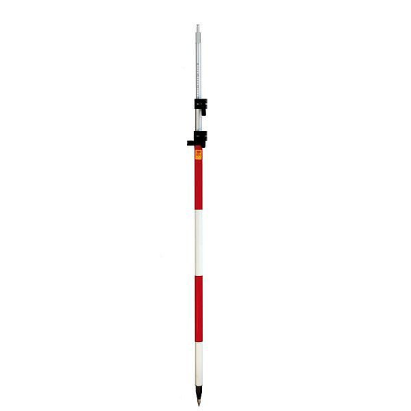 proNIVO prismastaaf met snelklemming, 1,50 - 3,60 m, Leica spie, 206-SP36QL-L