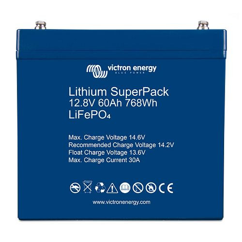 Victron Energy accu Lithium SuperPack 12,8V/60Ah (M6), 340285