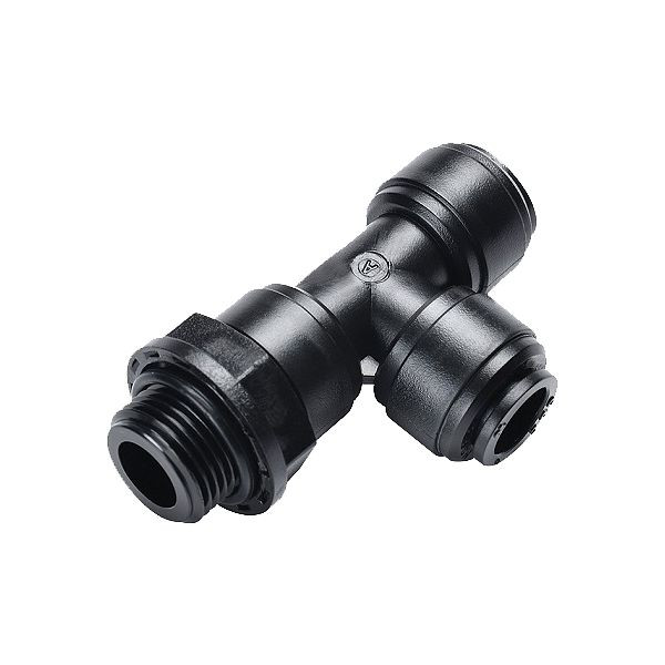 timmer B-LED-8-3/8-KU-H2O, L-schroefverbinding, cilindrisch, van kunststof, drukloos verstelbaar, voor water, VE: 10 stuks, 03080493