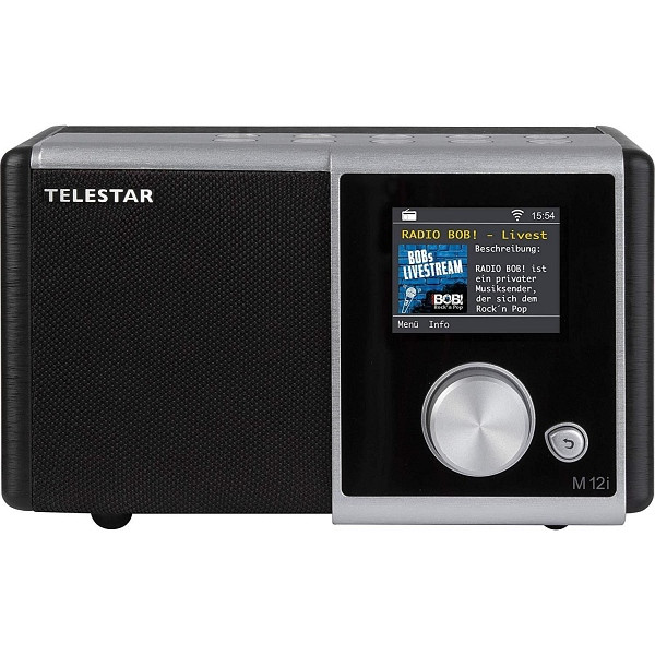 TELESTAR DIRA M 12i Internetradio, radio, USB-muziekspeler, MP3, WMA, AAC, WiFi, 5320200