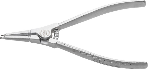 Hazet borgveertang, standaard: DIN 5254 vorm A, oppervlak: verchroomd, staalgrijze punt, lengte: 180 mm, 1846C-2