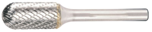 SW-Stahl hardmetalen frees, rond, met 12 mm kernboor, 82555L-4