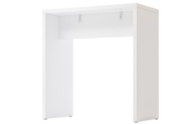 Hammerbacher bartafel 104x50x108cm (BxDxH) wit, bijzonder lichte spaanplaat, 38 mm dik, VMP104/W
