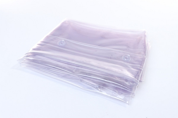 ELMAG beschermgordijn S0, glashelder, breedte: 1300 x hoogte: 2800x0,4 mm, beschermgordijn tegen stof, tocht, vocht en slijpspatten, 56265