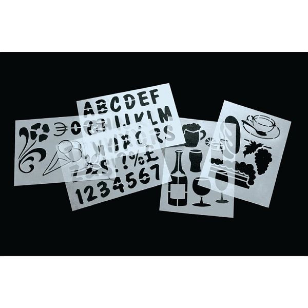 Securit stencilset, E287