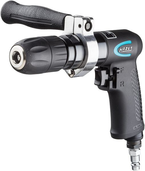 Hazet boormachine, handig gereedschap met 1-13 mm boorkop, luchtafvoerkanaal naar beneden door de handgreep, 9030P-1