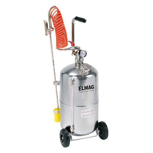 ELMAG professionele roestvrijstalen spuitmachine, mobiel PREMIUM SPRAY, PS-N 24, 33001