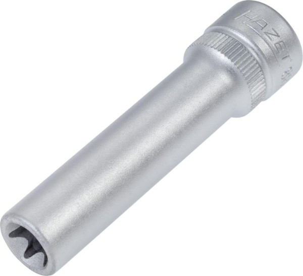 Hazet TORX® dopsleutelinzet, hol vierkant 10 mm (3/8 inch), buiten TORX® profiel, E10, lange versie, 880LG-E10