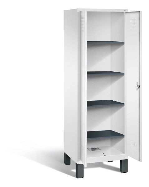 C+P washok Evolo, H1850xB610xD500mm, kleur: verkeerswit, 48212-20b S10101
