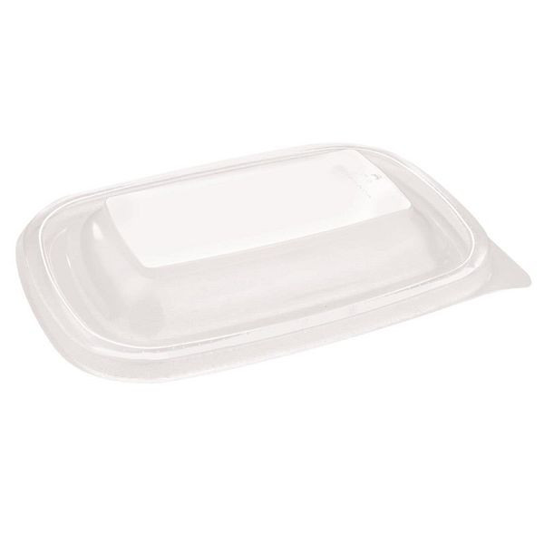 Fastpac deksels voor kleine rechthoekige voedselcontainers 500 ml / 17 oz, VE: 300 stuks, DW783
