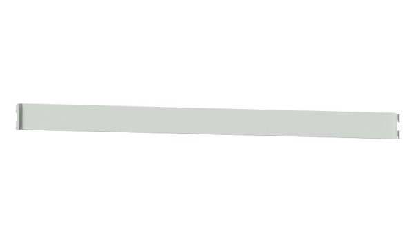 ANKE-steunrail voor opbergdozen met open voorkant; 1210 x 80 mm (BxH); RAL 7035, 960.969