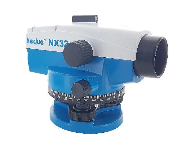 hedue Nivellier NX32, Vergrößerung 32 x, Kreisteilung 360°, Kürzeste Zielweite 0,4 m, N102