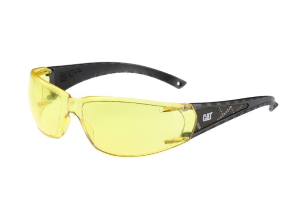 Caterpillar veiligheidsbril zonnebril sportbril BLAZE112 CAT geel, BLAZE112CATERPILLAR