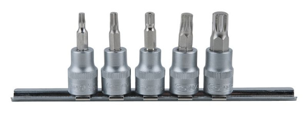 KS Tools 3/8" bitdoppenset XZN, 5-delig, M4-M10, 911.3923