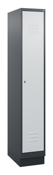 C+P luierkluis Classic PLUS, basis, 1800x300x500mm, 7016/7035, cilinderslot, 0800207-10 S10028