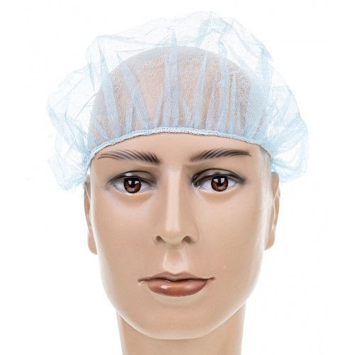 DS SafetyWear baretmuts van PP fleece, 49cm diameter, groen, PU: 2000 stuks, BHG49