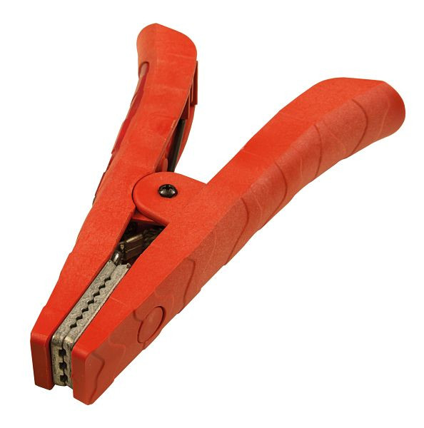 ELMAG poolklem (rood+) volledig geïsoleerd, inclusief 300A zekering, 550 A, lengte: 190 mm voor START BOOSER UK 1500, 57115