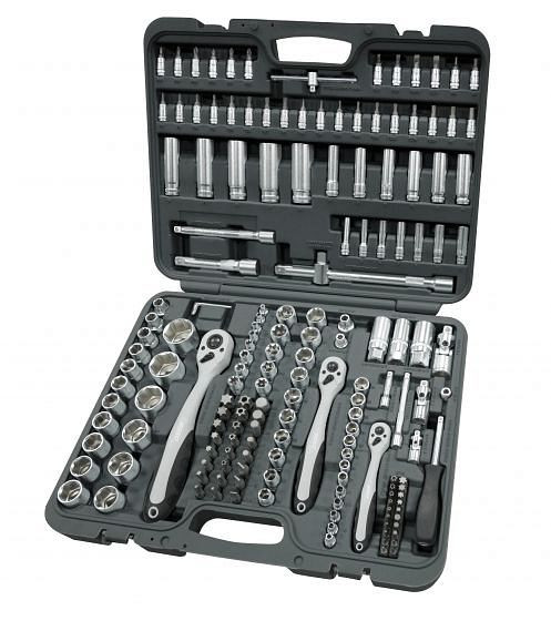 Boxo 1/4", 3/8" en 1/2" dopsleutelset, 172 stuks, VE: 2 stuks, BC031-172