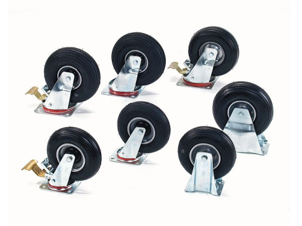 Growi Luft Lenkrolle 260 mm verstärktes Profil, mit Doppelstop, 10314500