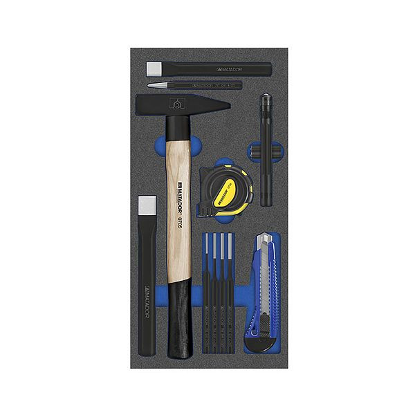 MATADOR gereedschapsmodule: Mechanic Basic, 1/3: 193 x 390 mm, 8164 1701