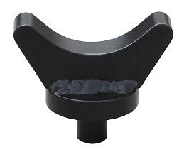 TDL steundeksel in Y-vorm 105x60 mm, doorn Ø 21,5 mm, 02012