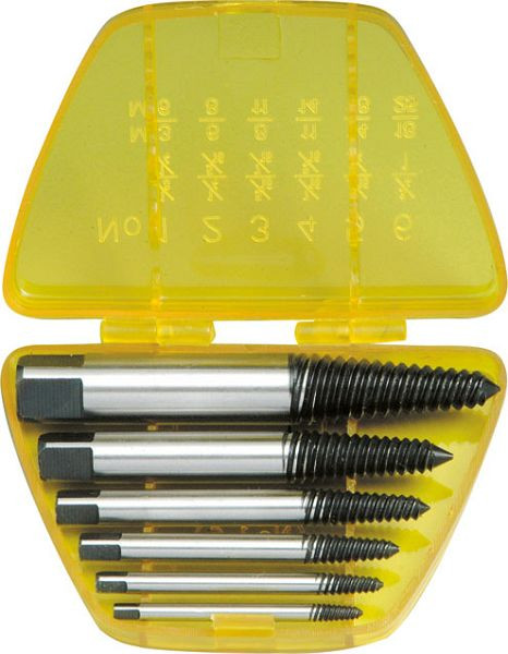 Projahn schroefextractor set 6 stuks, 3059