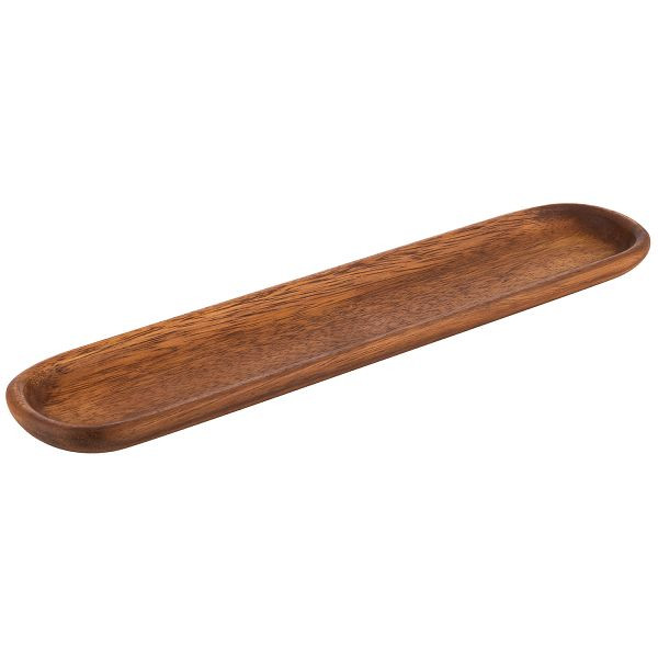 APS serveerplank, 37 x 8 x 2 cm, acaciahout, geolied, 00792