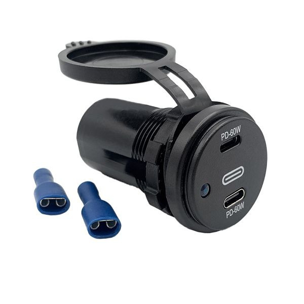 Offgridtec USB dubbele stekkerdoos 5-20V - 60W, 8-01-014900