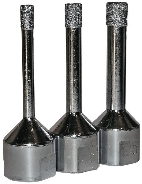 ELMAG diamantkernboor Dia-CoreDrill, Ø 10x50 mm, M14 - 'vacuümgesoldeerd', 64003
