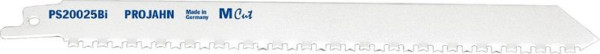 Projahn reciprozaagblad PS20025 BiMetall 200mm MCut PU: 20 stuks, 6427320
