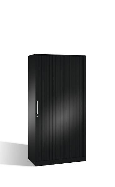C+P rolluikkast Asisto, H1639xB1000xD435mm, kleur: zwart-grijs, beugelgreep, 4 OH, 143012-000 S10033