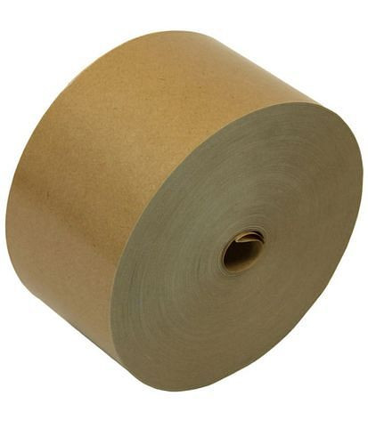 TransPak natplakband, zonder kartonnen kern, 80 mm breed x 200 m, 70 g/m², verpakking: 12 rollen, 299548