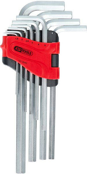 KS Tools inbussleutelset, lang, 10-delig, 151.5040