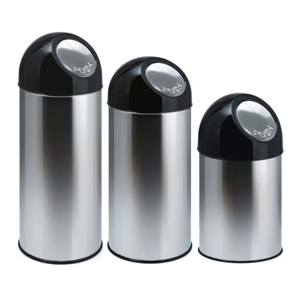 Stein HGS HGS afvalbak -Kogelbak- van RVS, 40 liter/zonder binnenbak, 315x670mm, 16474