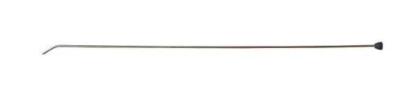 ELMAG speciaal verlengstuk gebogen (staal, vernikkeld), 800mm, AG M12x1,25, voor blaaspistolen, 32503
