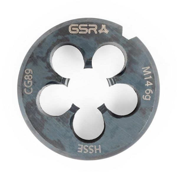 GSR-matrijs DIN EN 22568 (DIN 223) metrische draad rechts HSSE-VAP M 14, 00409260