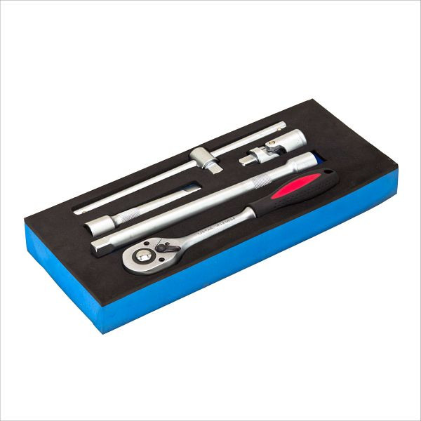 ADB dopsleutelset 1/2", bedieningsgereedschap, 5-delig, 22206