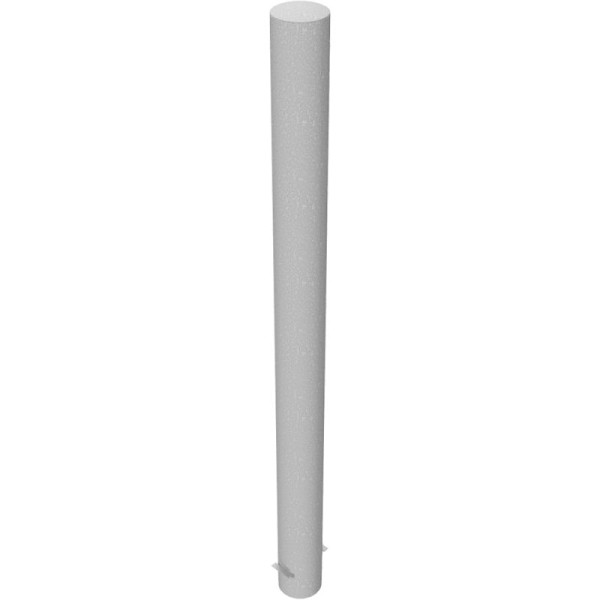 Stein HGS HGS stalen buispaal/stambeveiligingspaal -Bollard-, 2000 mm / voor inzetting in beton, zonder verf, zonder oogjes, met gelaste stalen kap, 1574401