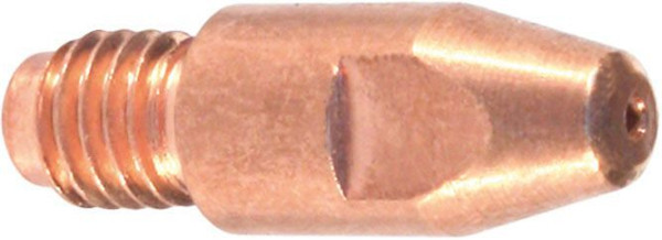 ELMAG draadmondstuk MB 36/401/501/WT440/540/W555D 1,0 mm, lengte: 30 mm, buitendiameter: 10 mm, M8, CuCrZr, 54445