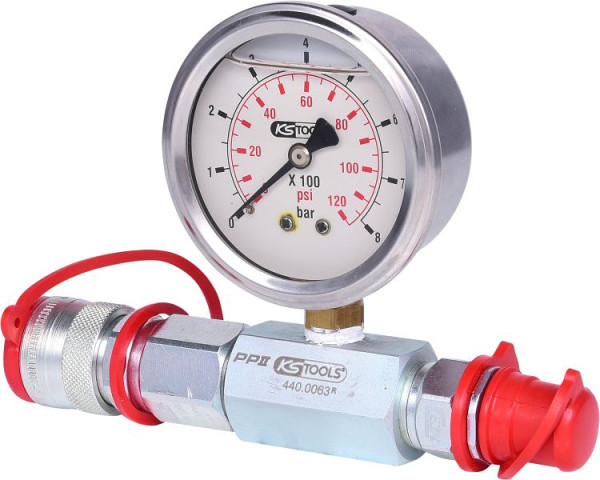 KS Tools manometer, 150 mm, 440.0063