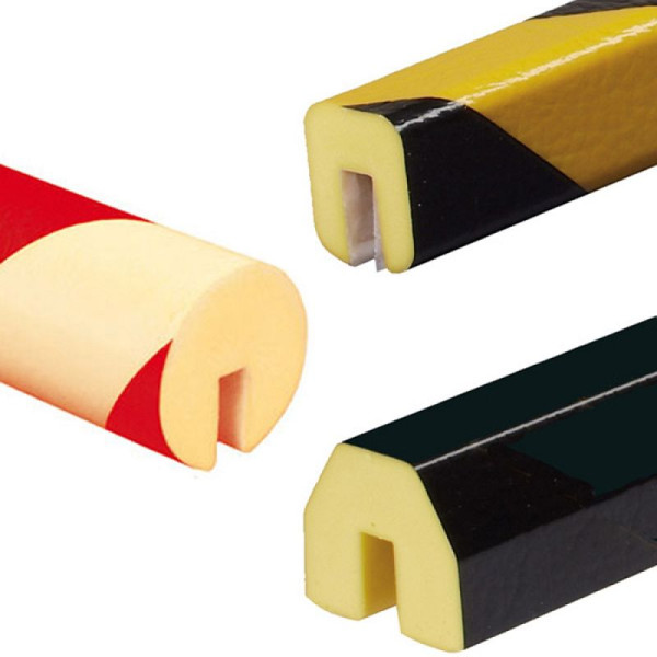 Stone HGS profielbescherming -Protect- Knuffi®, extreem slijtvast, vierkant 26/30/8mm, zwart, zelfklevend, dc10216