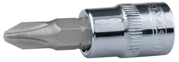 KS Tools Bitdopsleutel 1/4" CHROMEplus, PH1, 918.1468