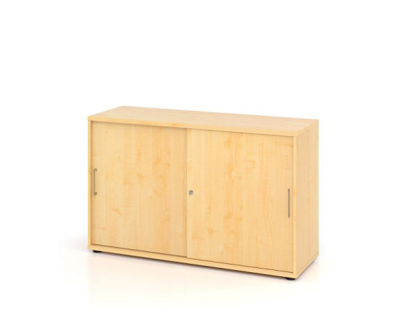 Hammerbacher schuifdeurkast 1752S BS, 2 OH, romp: esdoorn / voorkant: esdoorn, 120 x 40 x 74,8 cm (BxDxH), V1752S/3/3/BS