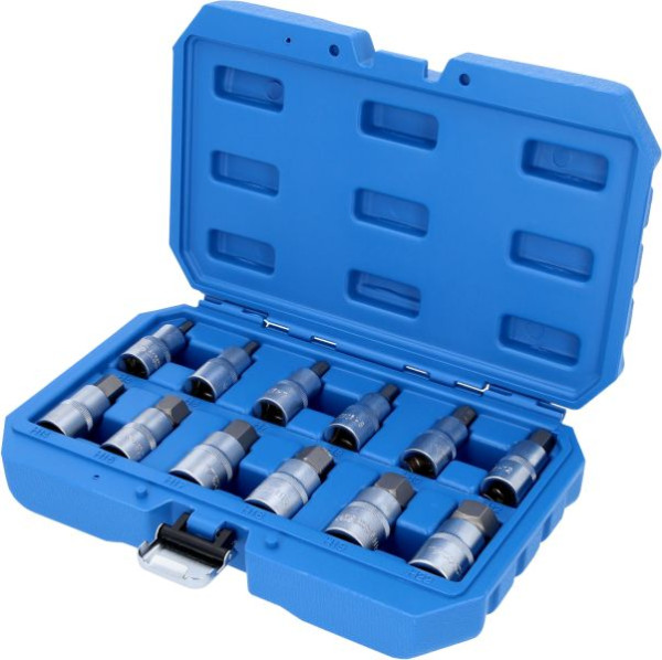 Brilliant Tools 1/2" bit-doppenset, 12-delig, 5 - 22 mm, BT022012