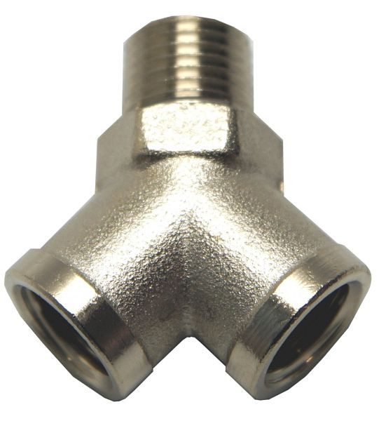 AEROTEC conisch Y-stuk met 2x IG + 1x AG, 1/4 inch, 20.600.03