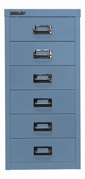 Bisley MultiDrawer ™, 29-serie, A4, 6 laden, blauw, L296605